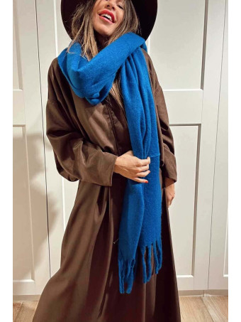 Bufanda Lisa Flecos SWOOSHIN Azul Klein HEVE