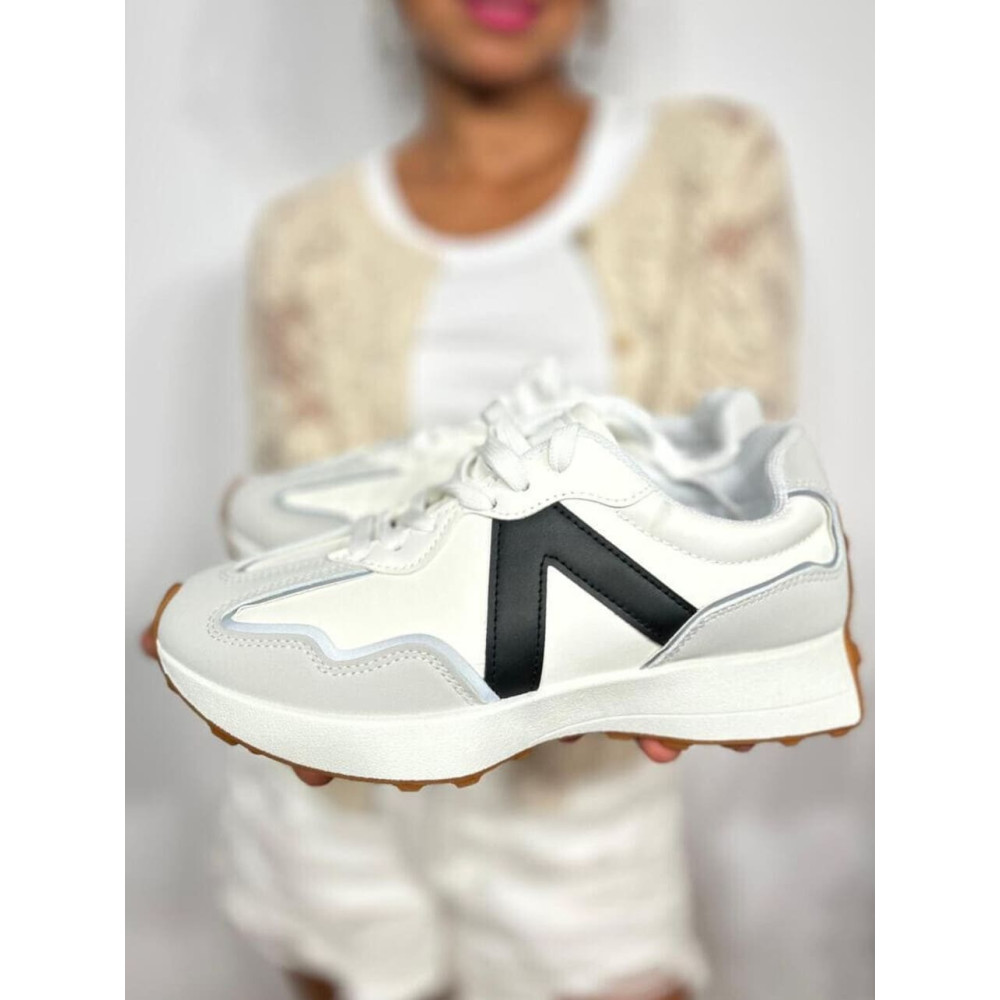 Deportiva Streetwear NYAMO Blanco HEVE