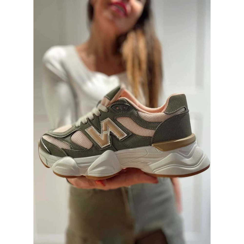 Deportiva Chunky NEOMAX Khaki/Rosa HEVE