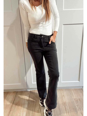Jeans Flare LORVAN Negro HEVE