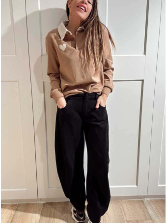 Polo Soft Touch Essential Heart Camel HEVE