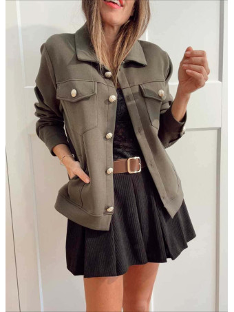 Chaqueta Soft Touch VANCEYR Verde Militar HEVE