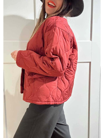 Chaqueta Guateada Ondas ROURKE Burdeos HEVE