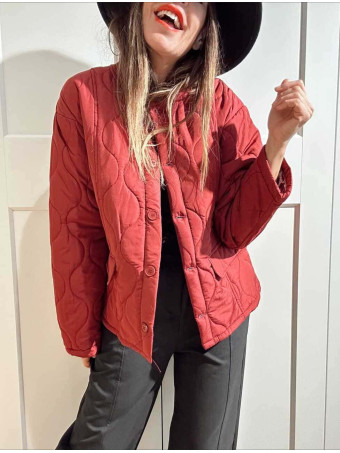 Chaqueta Guateada Ondas ROURKE Burdeos HEVE