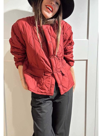 Chaqueta Guateada Ondas ROURKE Burdeos HEVE