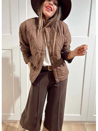 Chaqueta Guateada Ondas ROURKE Marrón HEVE