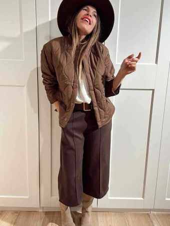 Chaqueta Guateada Ondas ROURKE Marrón HEVE