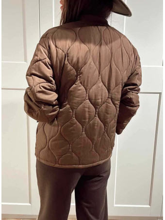 Chaqueta Guateada Ondas ROURKE Marrón HEVE