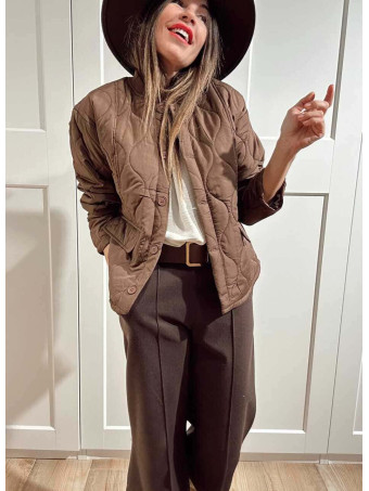 Chaqueta Guateada Ondas ROURKE Marrón HEVE