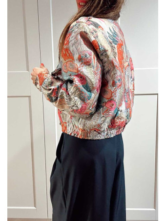 Cazadora Brocada Estampada TOVIK HEVE