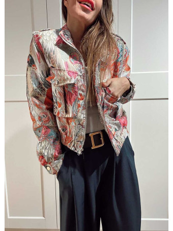 Cazadora Brocada Estampada TOVIK HEVE