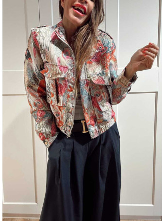 Cazadora Brocada Estampada TOVIK HEVE