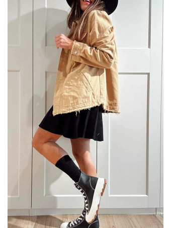 Sneaker Abotinada Piel Sintética HUSTLE Negro HEVE