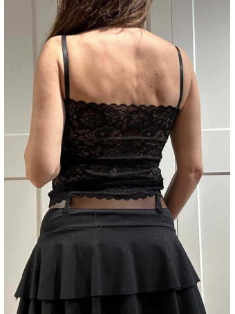 Cuerpo Encaje SABLÉE Negro HEVE