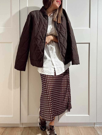 Chaqueta Ligera Guateada NOXLEY Marrón HEVE