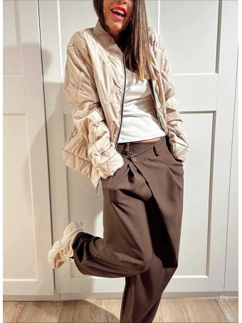 Chaqueta Ligera Guateada NOXLEY Beige HEVE