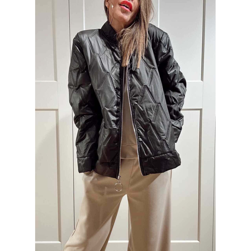 Chaqueta Ligera Guateada NOXLEY Negro HEVE