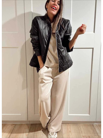 Chaqueta Ligera Guateada NOXLEY Negro HEVE