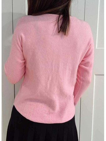 Punto Básico Escote Redondo NOOMIE Rosa HEVE