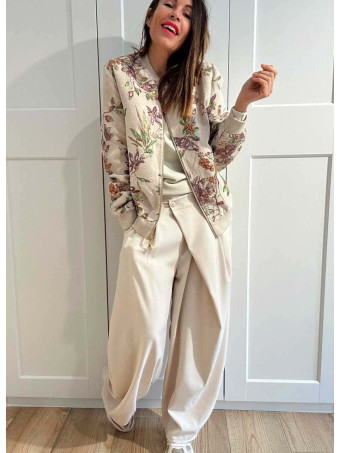 Cazadora Bomber Bordados y Strass SEVAIRA HEVE