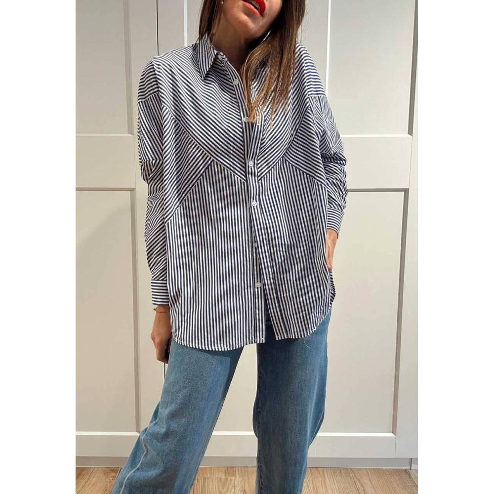 Camisa Oversize Rayas DREAMS DO COME TRUE HEVE