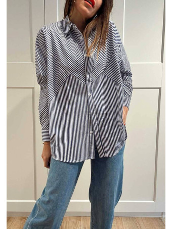 Camisa Oversize Rayas DREAMS DO COME TRUE HEVE