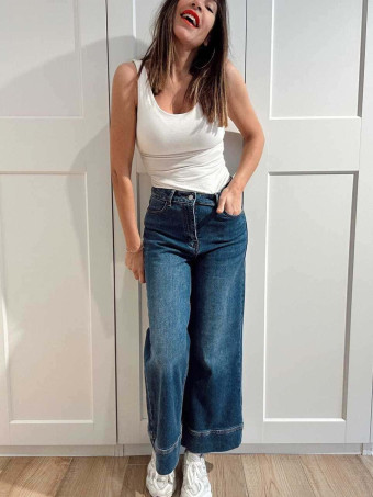 Jeans Wide Leg Maxi-Dobladillo BRAYFORD HEVE