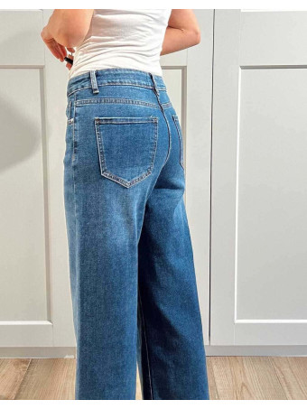 Jeans Wide Leg Maxi-Dobladillo BRAYFORD HEVE