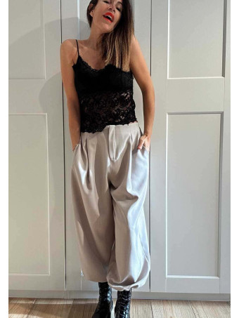 Pantalón Bombacho NORKLYN Taupe HEVE