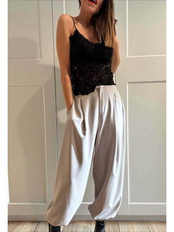 Pantalón Bombacho NORKLYN Taupe HEVE