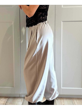 Pantalón Bombacho NORKLYN Taupe HEVE