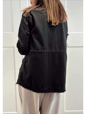 Sahariana Vaquera Strass KESSLER Negro HEVE