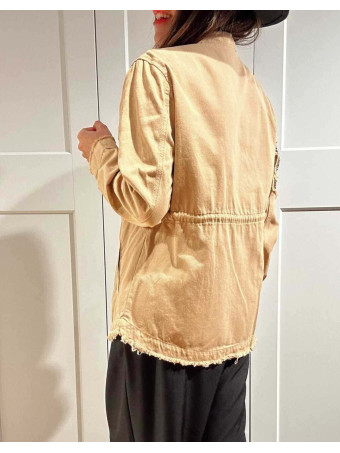 Sahariana Vaquera Strass KESSLER Camel HEVE