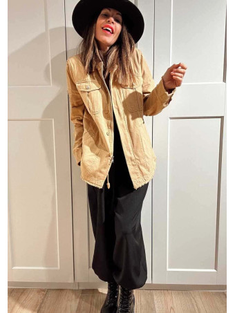 Sahariana Vaquera Strass KESSLER Camel HEVE