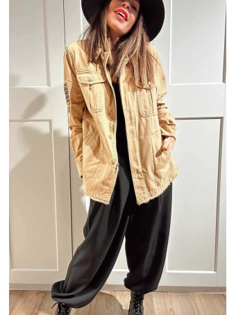 Sahariana Vaquera Strass KESSLER Camel HEVE