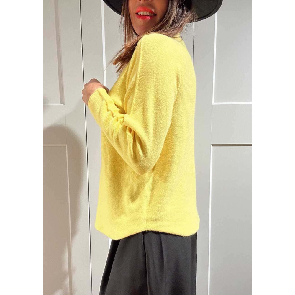 Punto Soft Cuello Subido STITCHEL Amarillo HEVE