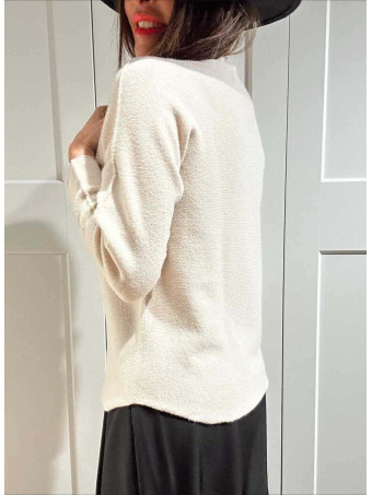 Punto Soft Cuello Subido STITCHEL Beige HEVE