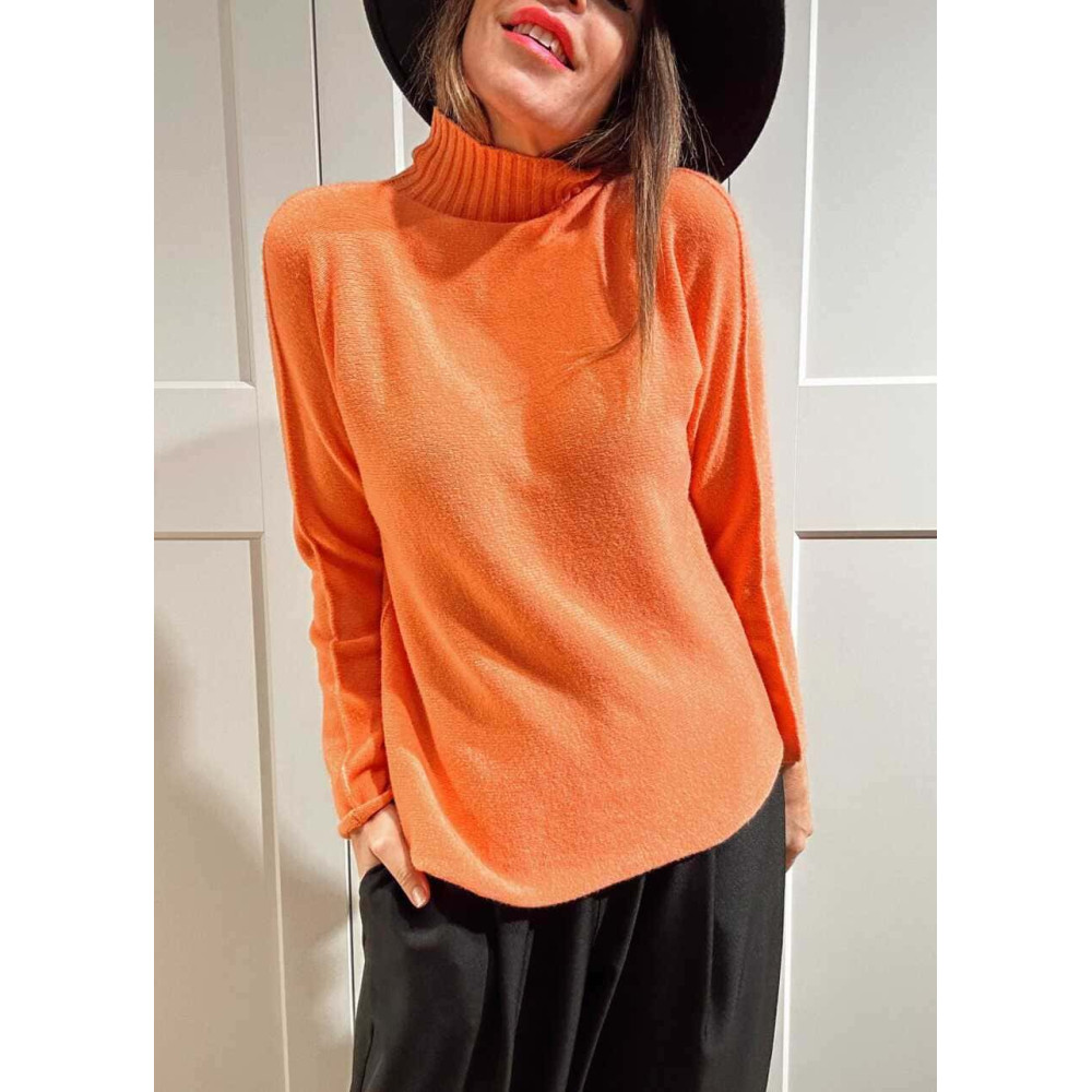 Punto Soft Cuello Subido STITCHEL Coral HEVE