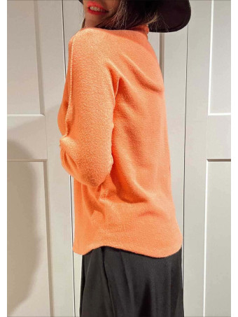 Punto Soft Cuello Subido STITCHEL Coral HEVE