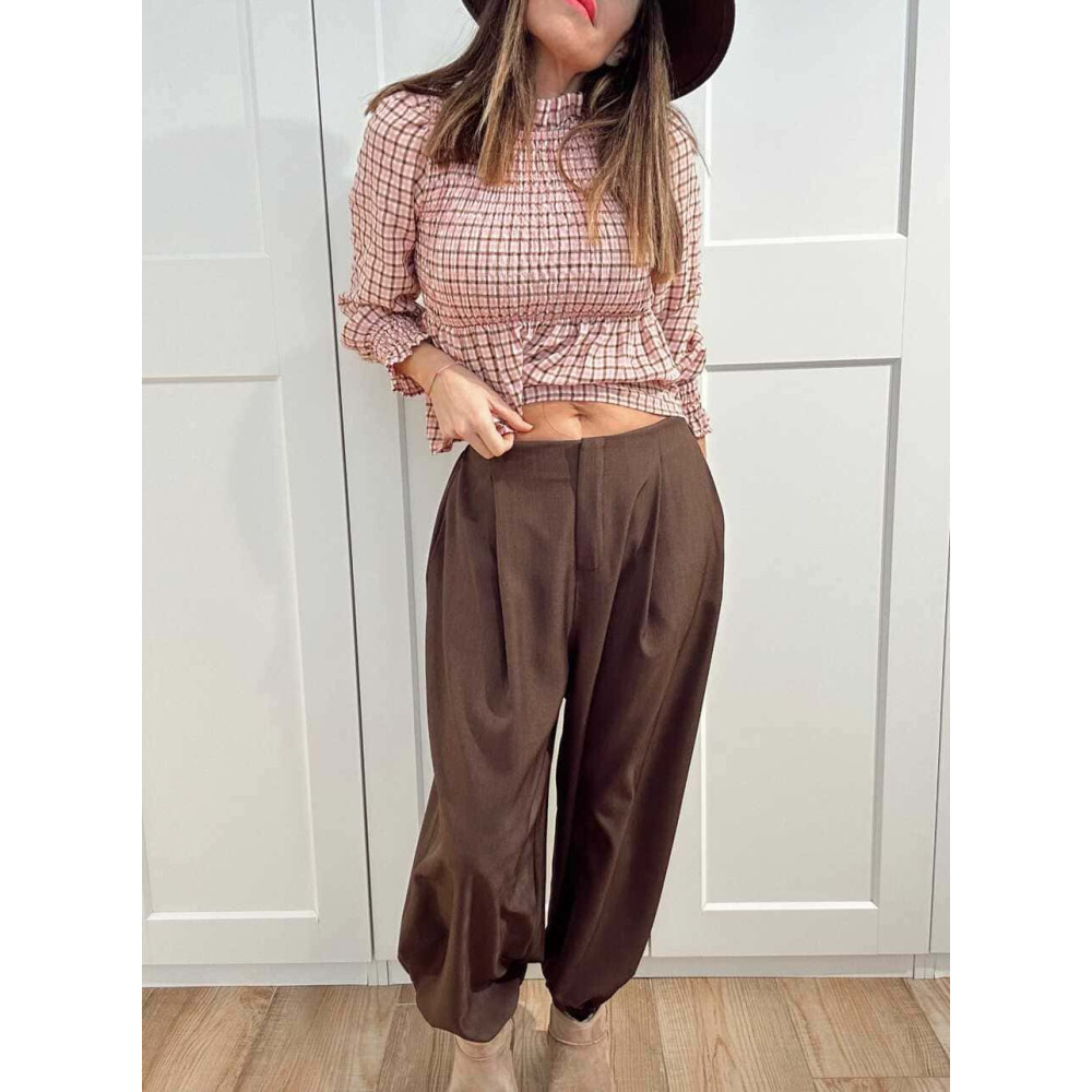 Pantalón Bombacho NORKLYN Marrón HEVE