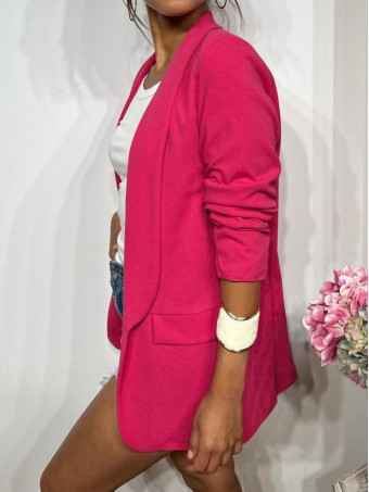 Blazer Básico Frunces MALDOR Fucsia HEVE