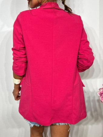 Blazer Básico Frunces MALDOR Fucsia HEVE