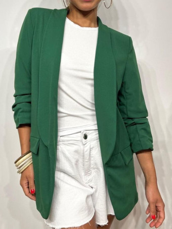 Blazer Básico Frunces MALDOR Verde Pino HEVE