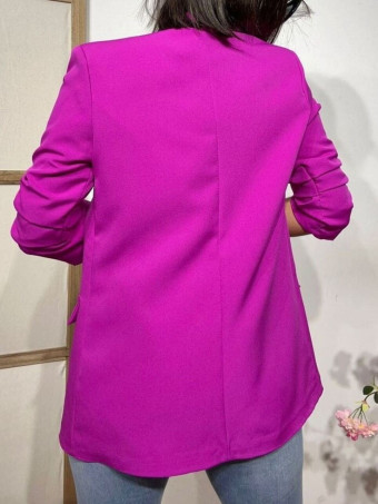 Blazer Básico Frunces MALDOR Buganvilla HEVE