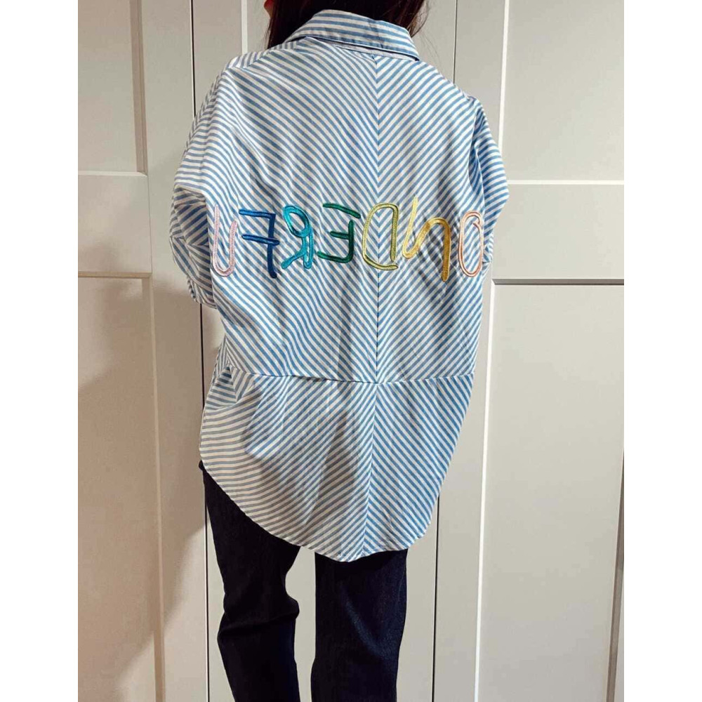 Camisa Oversize Rayas WONDERFUL HEVE