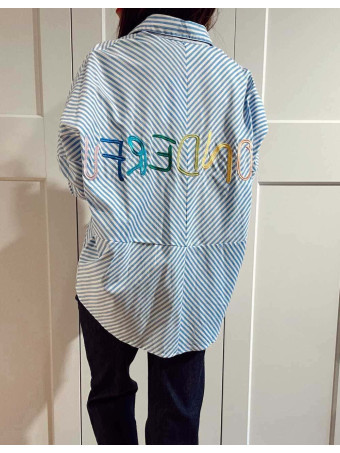 Camisa Oversize Rayas WONDERFUL HEVE