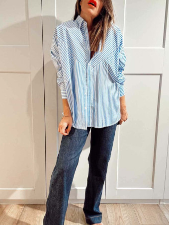 Camisa Oversize Rayas WONDERFUL HEVE