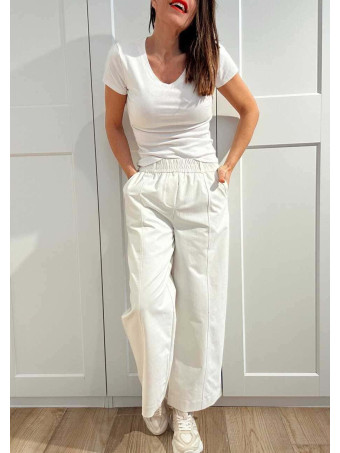 Pantalón Casual Style con Cinturón VERSAEL Beige HEVE