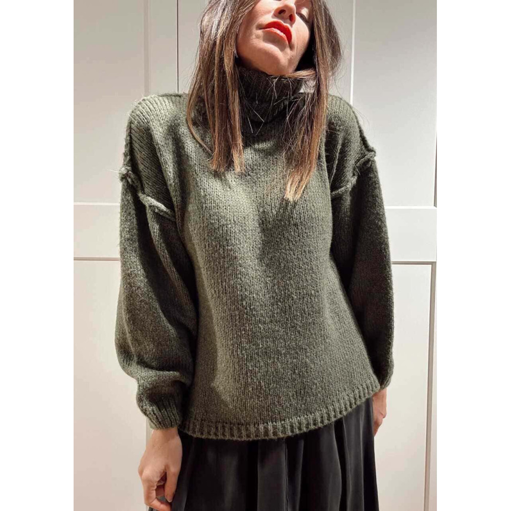 Jersey Básico Cuello Vuelto NORDWELL Verde Militar HEVE