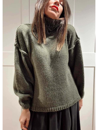 Jersey Básico Cuello Vuelto NORDWELL Verde Militar HEVE